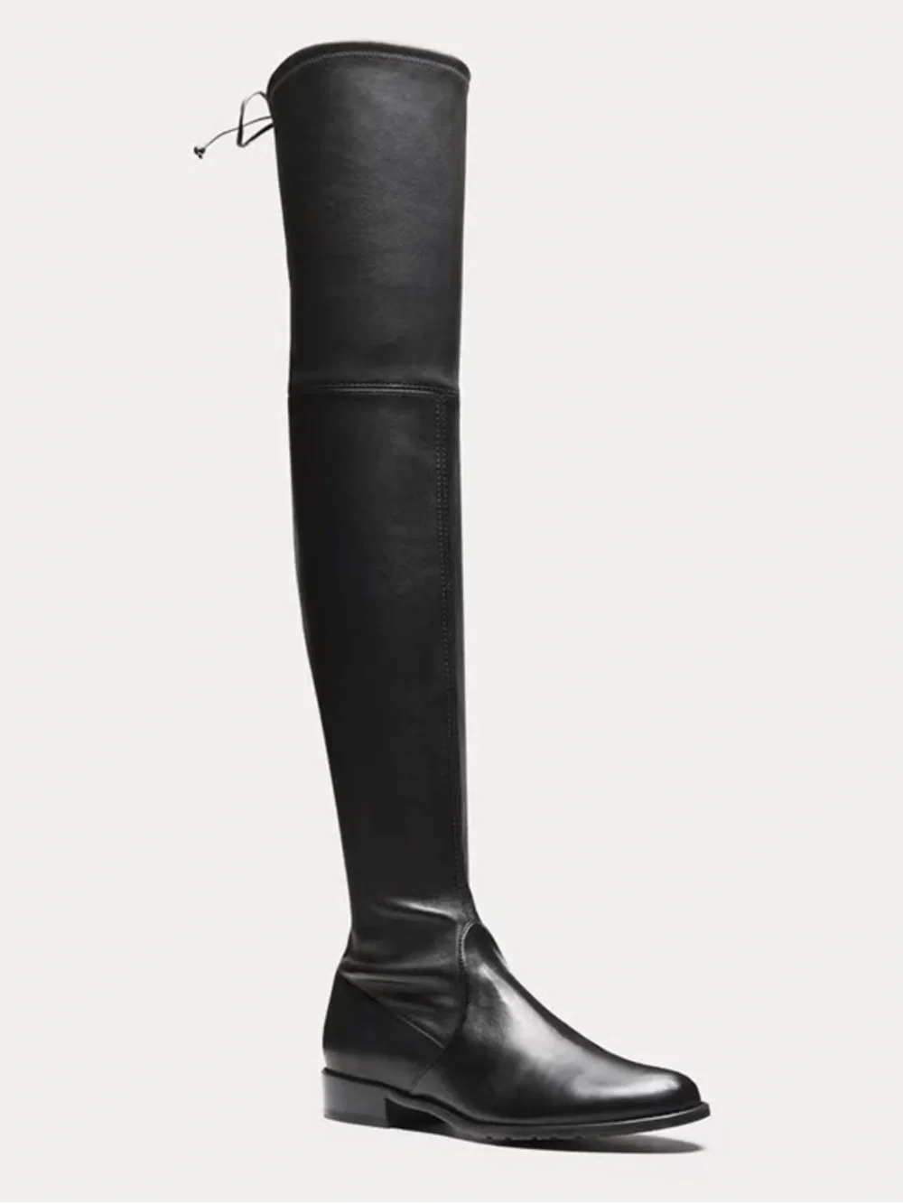 Stuart Weitzman LOWLAND OVER-THE-KNEE BOOT leather black